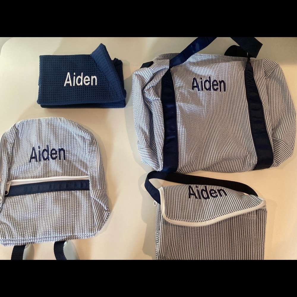 Monogram Baby Aiden items